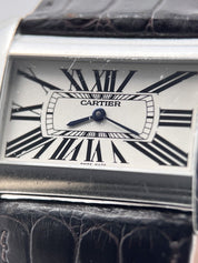 Cartier Divan 38 mm Stainless Steel Quartz Ladies Watch 2600