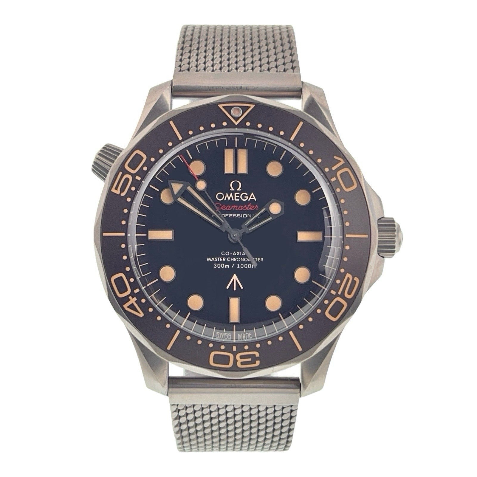 Omega Seamaster No Time to Die Titanium 42mm Automatic Mens 210.90.42.20.01.001