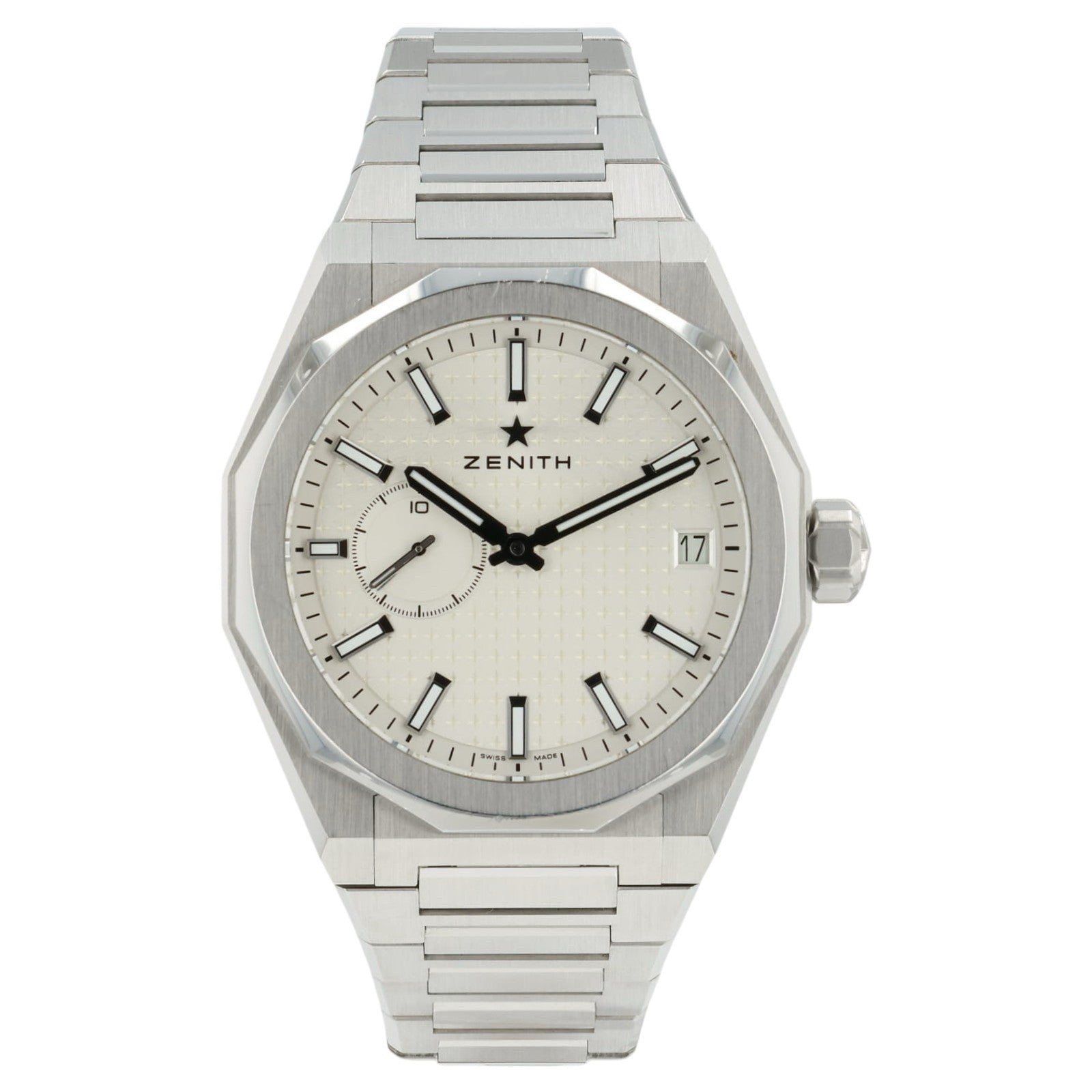 Zenith Defy Skyline Silver Dial Steel 41mm Automatic Men’s Watch 03.9300.3620