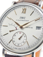 IWC Portofino Steel 45mm Manual Wind 8 Day Men’s Watch IW510103 - Box/Papers