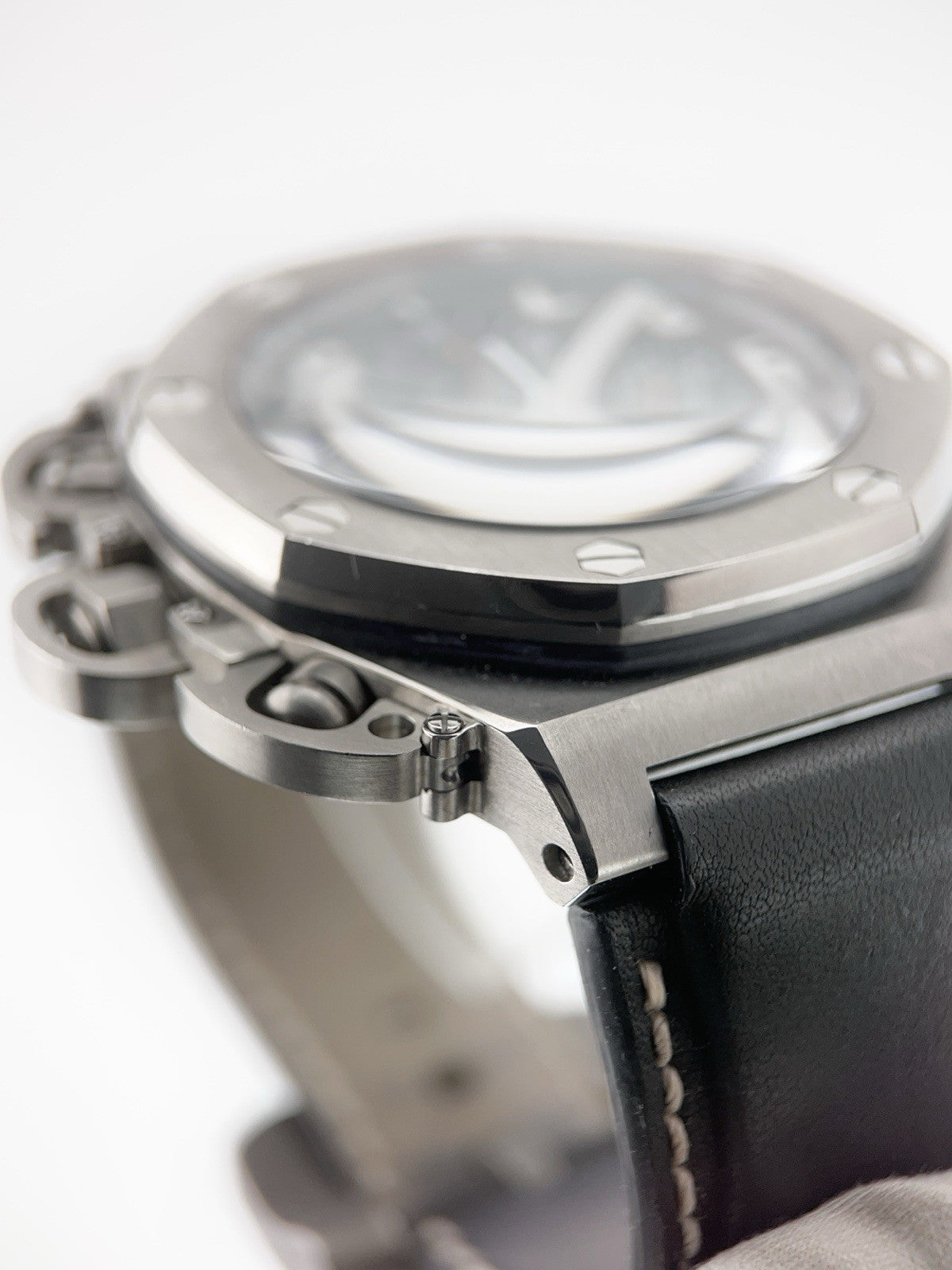 Audemars Piguet Royal Oak Chrono Titanium Gray Dial 48mm Automatic Watch 25863TI