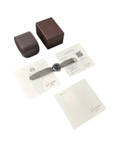 Glashutte Original Senator Steel Black Dial 40mm Automatic Mens 1-36-01-03-02-66