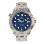 Omega Seamaster "Beijing 2022" Automatic Chronometer Blue Dial Men's Watch