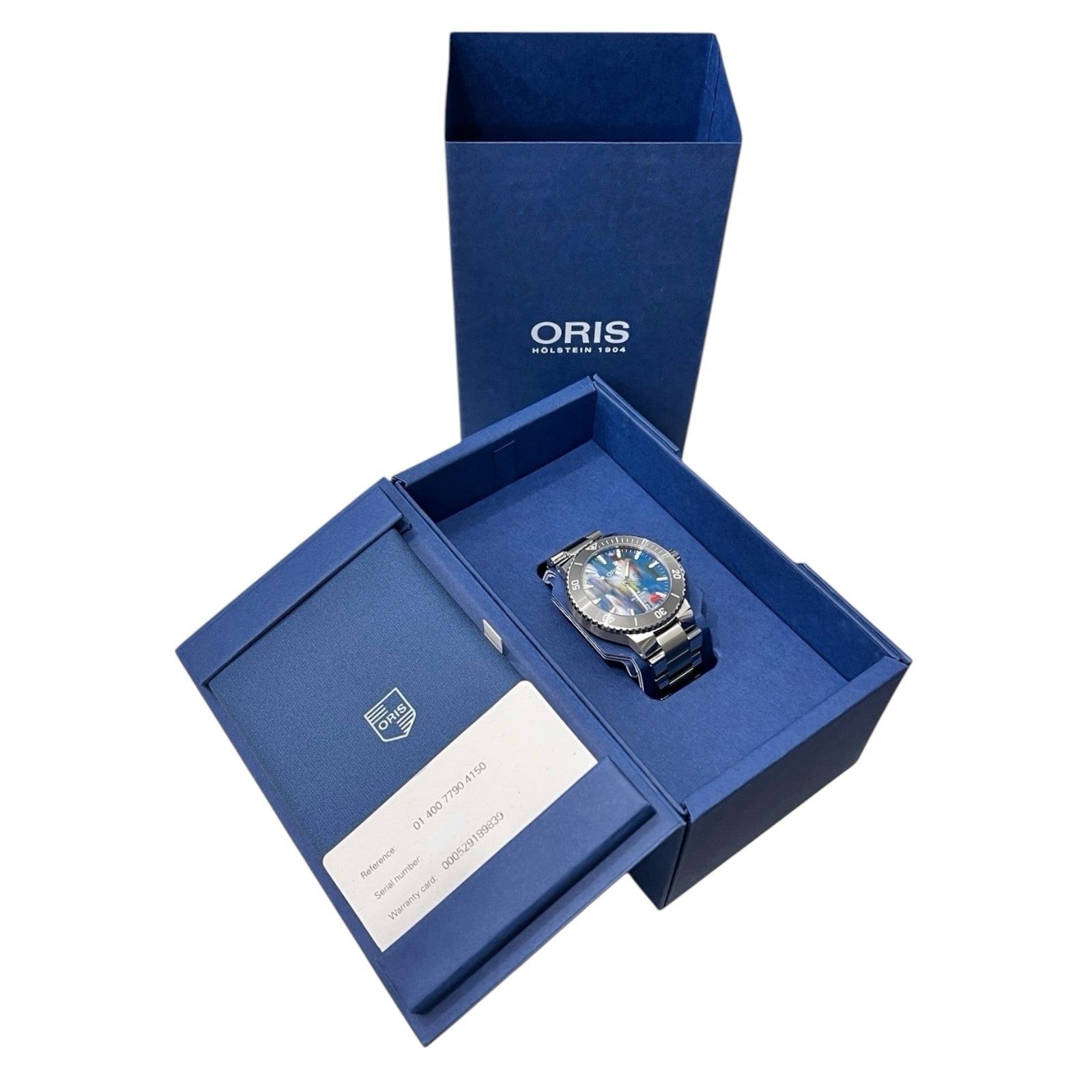 Oris Aquis Date Upcycle Stainless Steel Multicolor Dial 43mm Auto Watch 7790