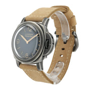 Panerai Luminor Venticinque Blue Dial Steel 44mm Manual Wind Mens Watch PAM02025