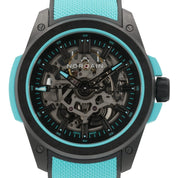 Norqain Wild One Blue Skeleton Dial Carbon 42mm Automatic Men's Watch NNQ3000