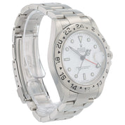 Rolex Explorer II Stainless Steel White Dial 42mm Automatic Mens Watch 16570