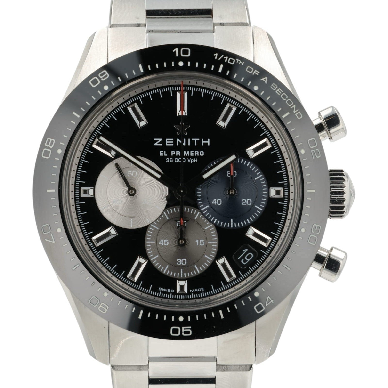 Zenith Chronomaster Sport Black Dial Steel 41mm Automatic Men’s 03.3100.3600