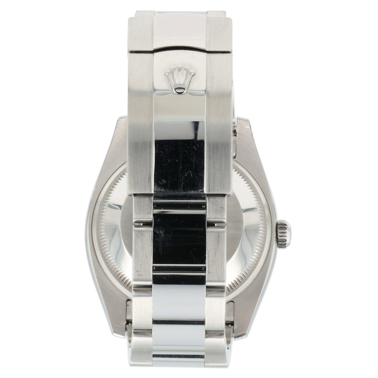 Rolex Date Silver Dial Stainless Steel 34mm Automatic Unisex Watch 115234