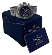 NEW Breitling Avenger Stainless Steel Black Dial 45mm Automatic Watch A24315