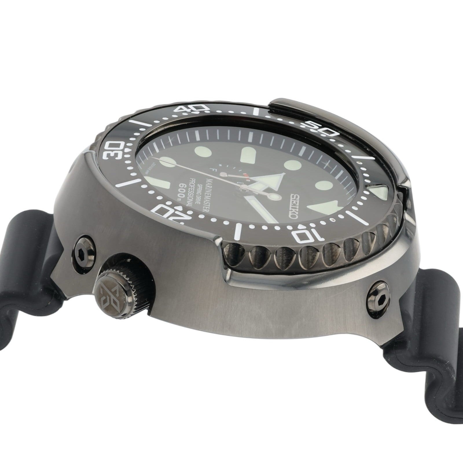 Seiko Marinemaster Black Dial Titanium 50mm Automatic Men’s Watch SBDB013