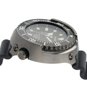 Seiko Marinemaster Black Dial Titanium 50mm Automatic Men’s Watch SBDB013