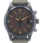IWC Pilot Chronograph Top Gun Ceramic Gray Dial 46mm Automatic Watch IW388002