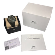 IWC Pilot's Watch Chronograph Top Gun Woodlands Green Edition 44mm IW389106 B&P