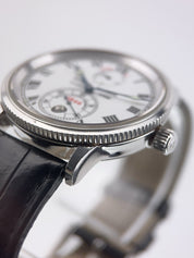 Ulysse Nardin Marine Stainless Steel White Dial 38mm Automatic Mens Watch 263-22