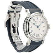 Breguet Marine Big Date Silver Dial Stainless Steel 39mm Automatic Mens 5817
