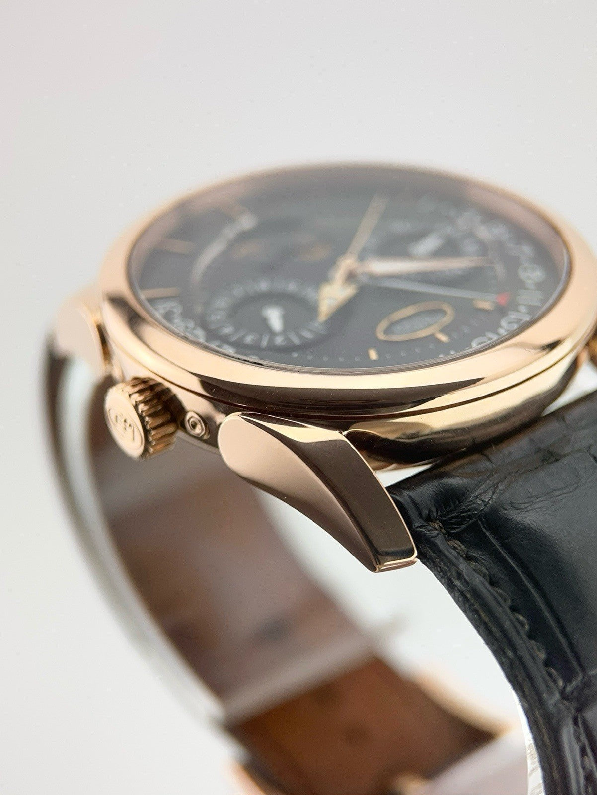 Parmigiani Fleurier Tonda 18k Rose Gold Black Dial 40mm Automatic Men’s PFC272