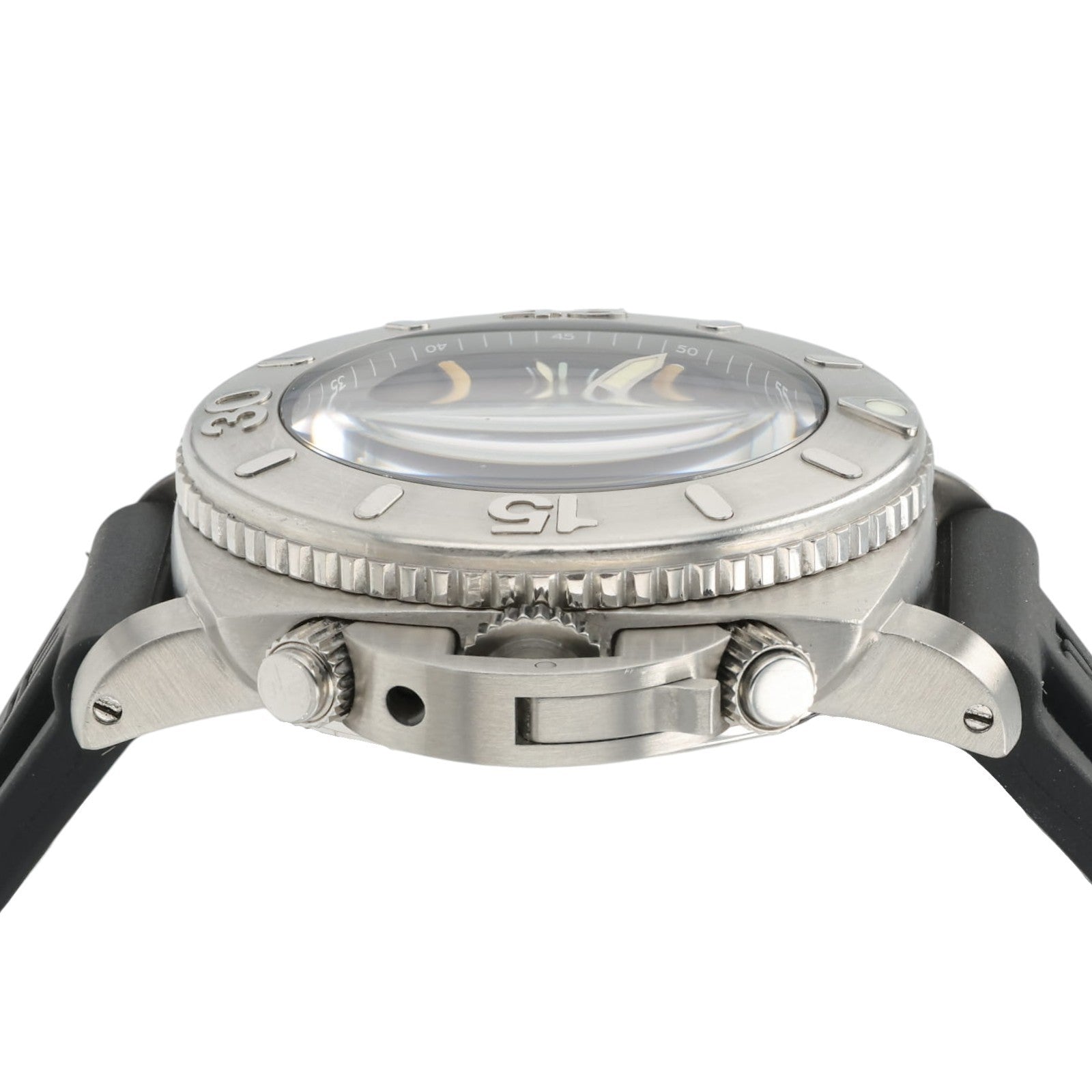Panerai Luminor Submersible 1950 Chrono Black Dial Steel 47mm Automatic PAM00187