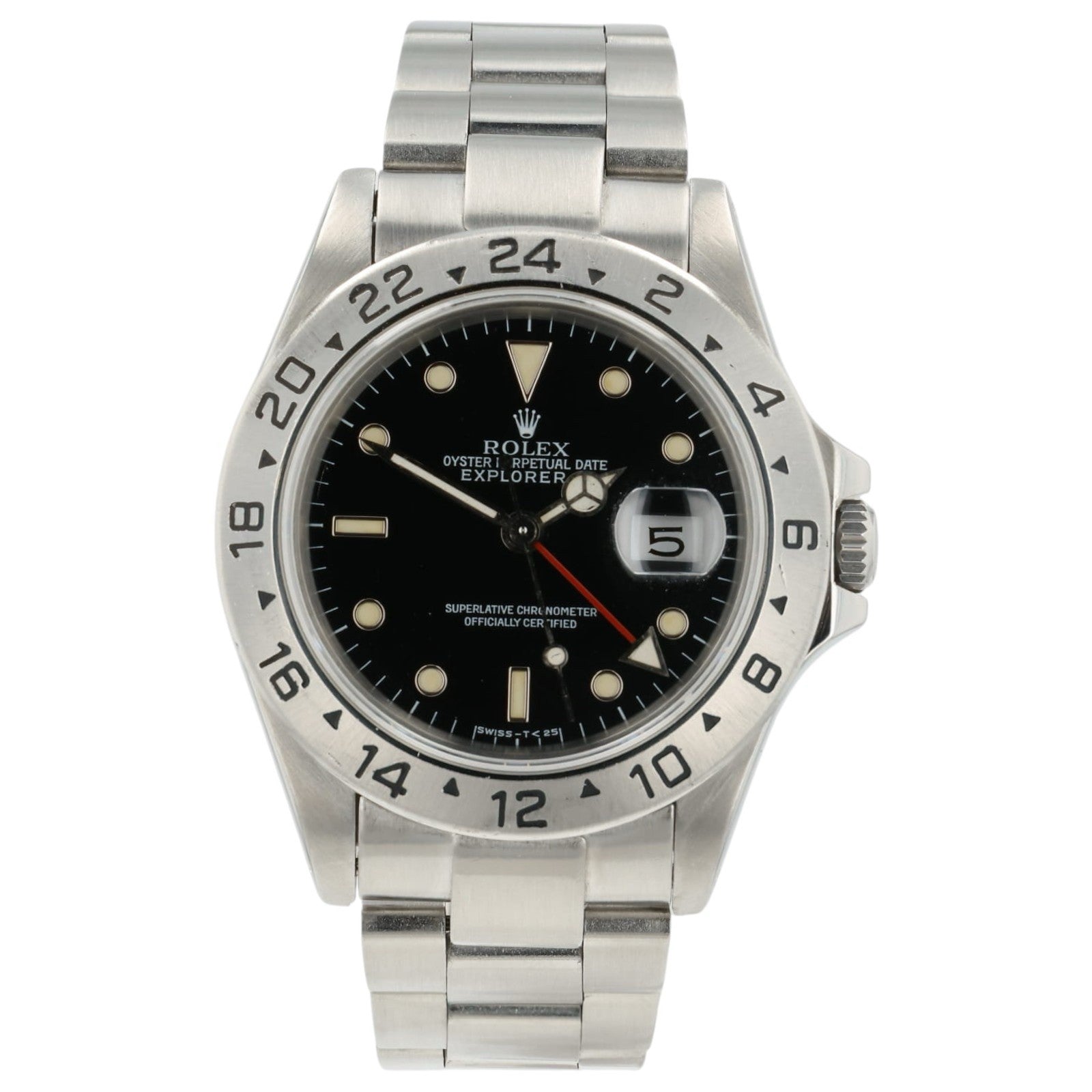 Rolex Explorer II Black Dial Stainless Steel 40mm Automatic Men’s Watch 16570