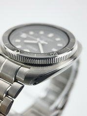 Seiko Prospex Steel Black Dial 44mm Automatic Movement Men's Watch SLA051