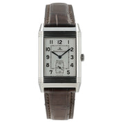 LeCoultre Reverso Silver Dial Steel 26mm Manual Wind Men’s Watch 270.8.62