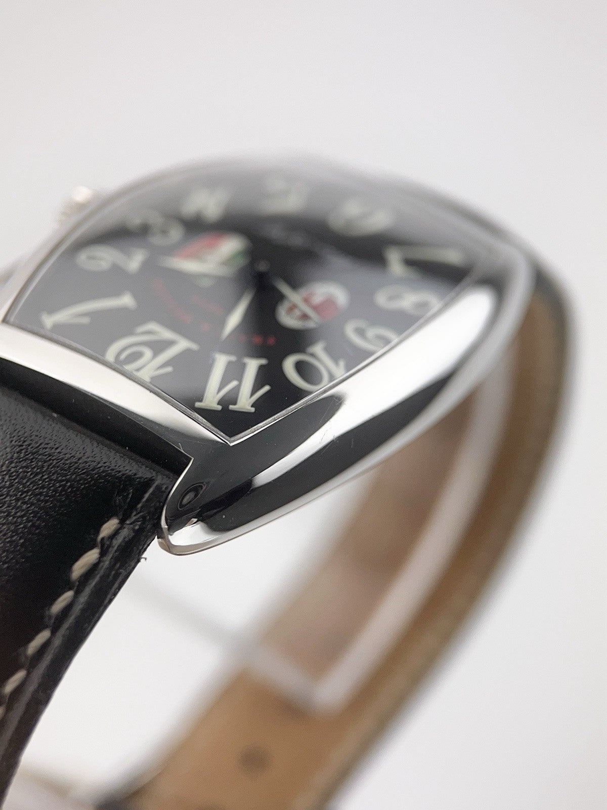 Franck Muller Milan AC Stainless Steel Black Dial 31mm Automatic Mens Watch 2852