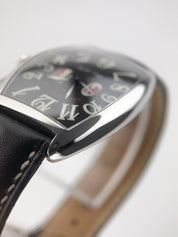 Franck Muller Milan AC Stainless Steel Black Dial 31mm Automatic Mens Watch 2852