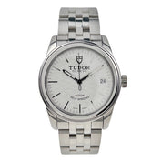 Tudor Glamour Date 36mm Automatic Stainless Silver Dial Watch Only Ref. 55000