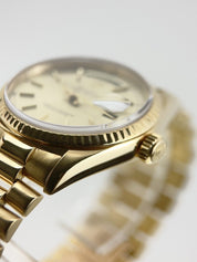 Rolex Day Date 18k Yellow Gold 36mm Double Quickset Automatic Men’s Watch 18238