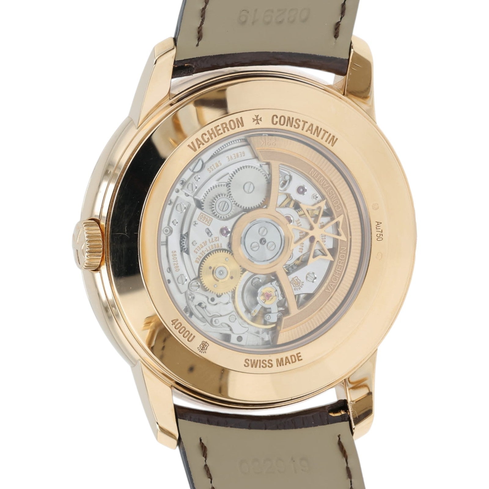 Vacheron Constantin Patrimony White Dial 18k Rose Gold 42.5mm Automatic 4000U