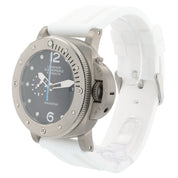 Panerai Submersible Flyback Black Dial Titanium 47mm Automatic Mens PAM00614