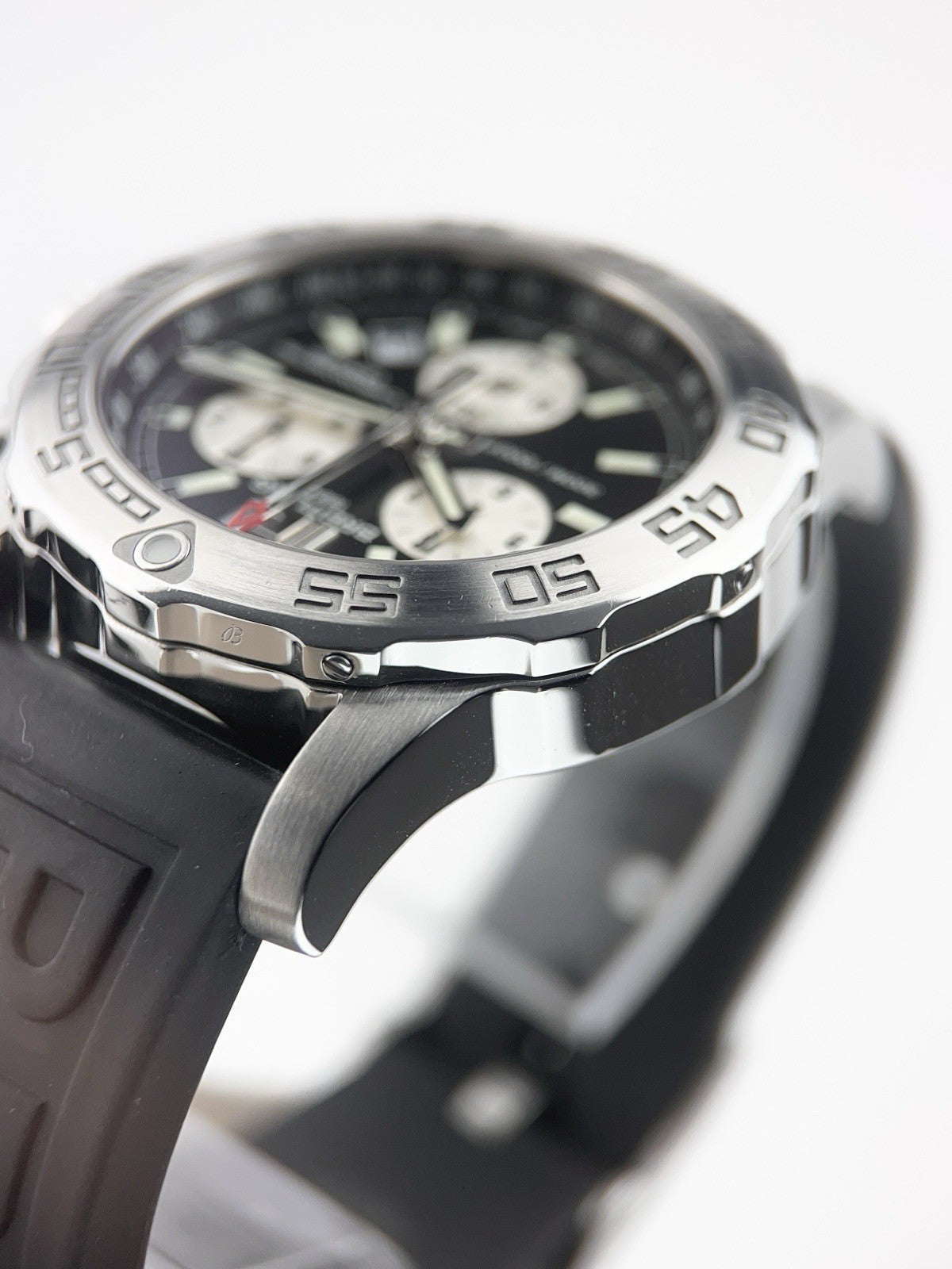 Breitling Colt Chronograph Steel Black Dial 41mm Quartz Mens Watch A73387