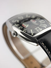 Franck Muller Milan AC Stainless Steel Black Dial 31mm Automatic Mens Watch 2852