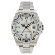 Rolex Explorer II White Dial Stainless Steel 42mm Automatic Mens Watch 216570