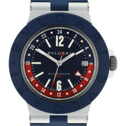 Bulgari Aluminum GMT Blue Dial 40mm Automatic Men’s Watch BB 40 AT GMT