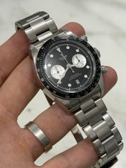 2022 Tudor Black Bay Chronograph 79360N 41mm Black Dial Stainless - Box Papers
