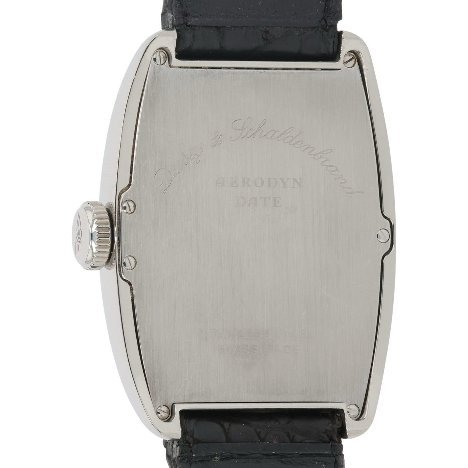 Dubey & Schladen Aerodyn Date Men’s Stainless Steel Silver Dial 33mm Automatic
