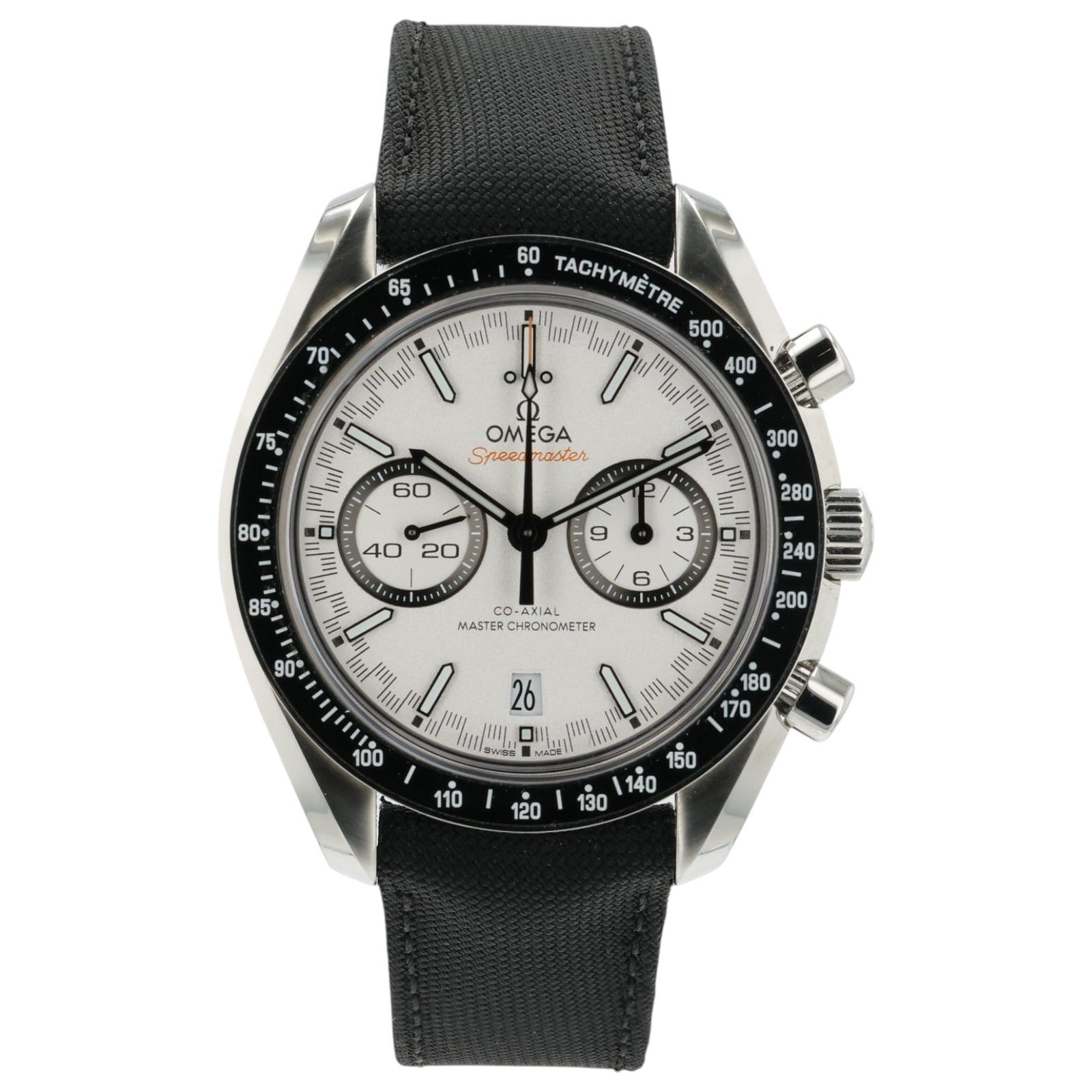 Omega Speedmaster White Dial Steel 44mm Automatic Mens Watch 329.33.44.51.04.001