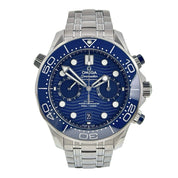 2021 Omega Seamaster Diver 300m Stainless Steel Blue 44mm Automatic Men’s Watch
