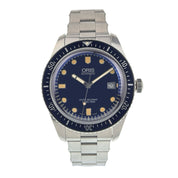 Oris Divers Sixty Five Stainless Steel Blue Dial 42mm Automatic Mens Watch 7720