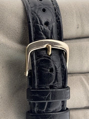 Cartier Santos Galbee Gold & Steel Silver Dial 29mm Quartz Men's Watch 187901