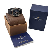 Breitling Superocean Steel & Gold Chrono Black Dial 44mm Automatic Mens U13313
