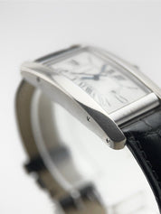 Cartier Americaine Midsize 18k White Gold Automatic Unisex Watch W2603656