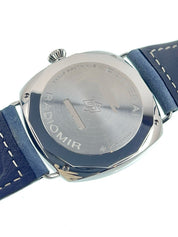 Panerai Radiomir Stainless Steel Blue Dial 45mm Manual Wind Mens Watch PAM01383