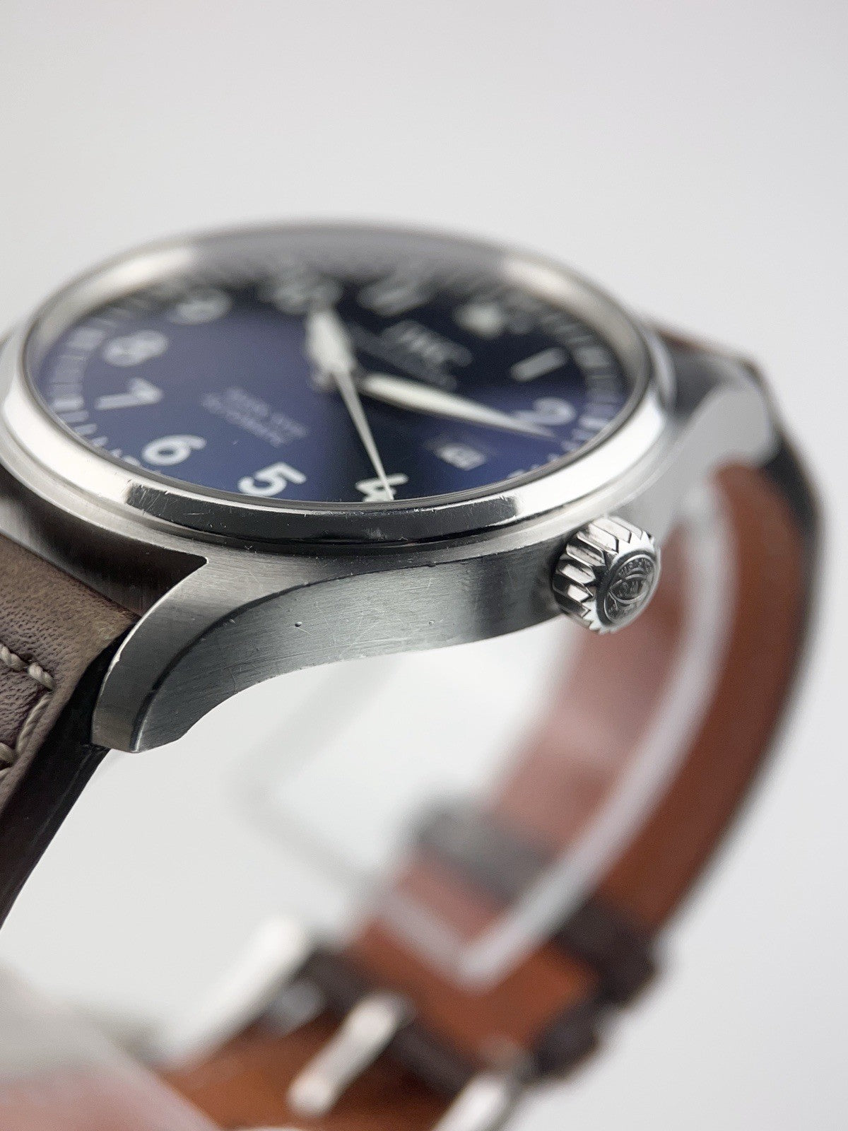 IWC Pilot Mark Stainless Steel Blue Dial 40mm Automatic Men’s Watch IW327010