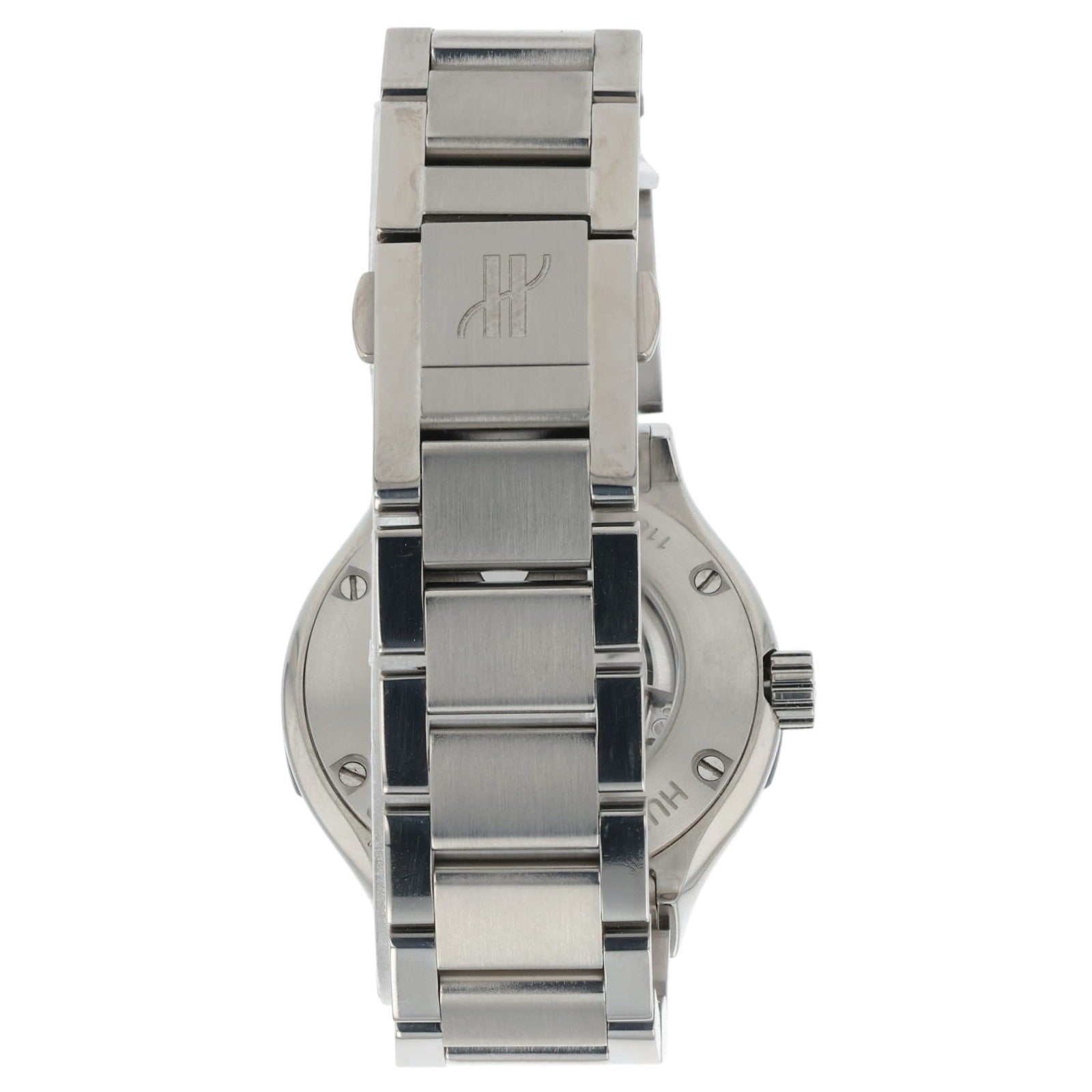Hublot Classic Fusion Titanium Blue Dial 33mm Auto Women's Watch 585.NX.7170.NX