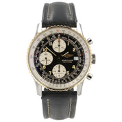 Breitling Navitimer Black Dial Steel and Gold 41mm Automatic Mens Watch D13022