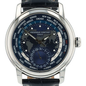 Frederique Constant Manufacture Steel Blue Dial 42mm Automatic Mens FC-718X4H4/6