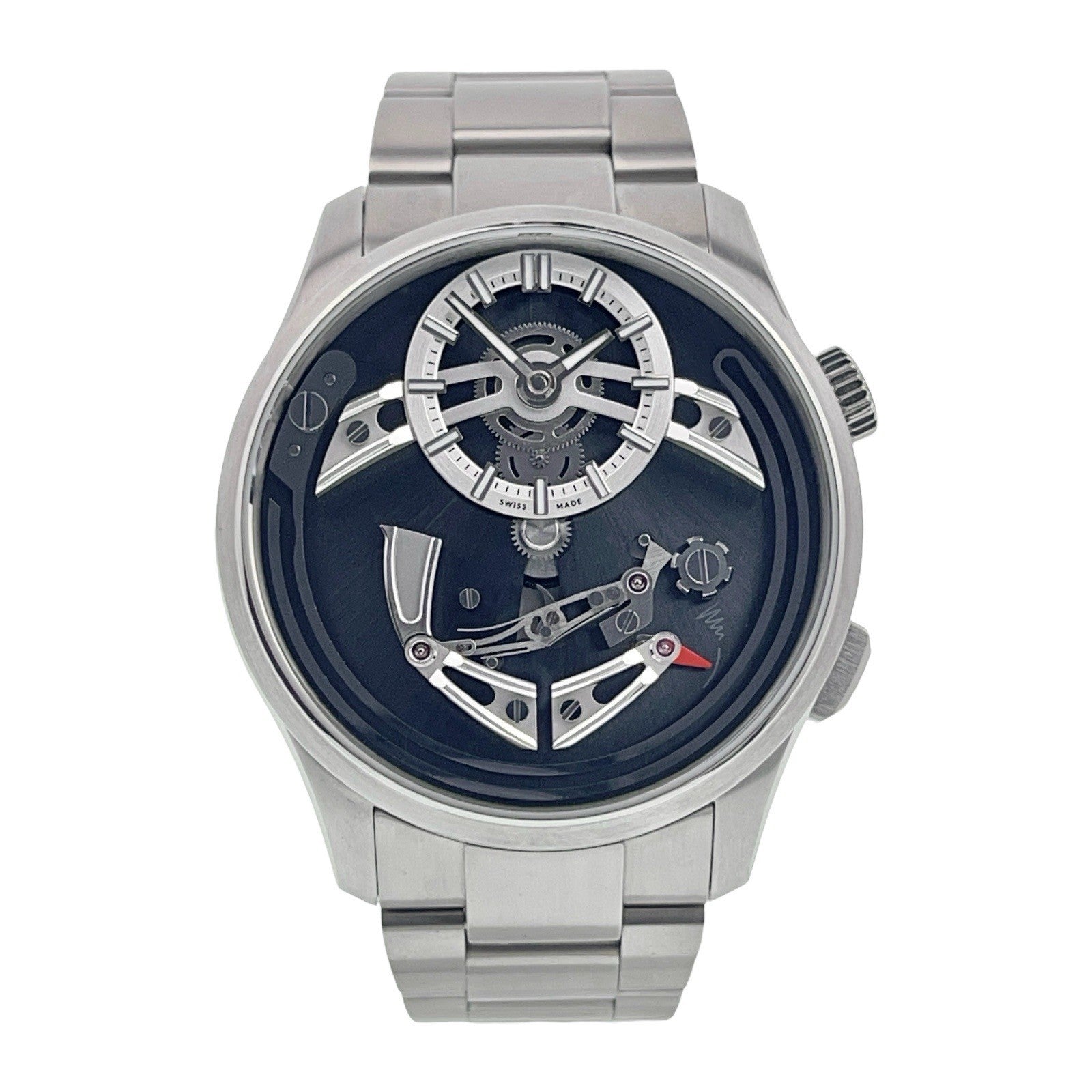 Christopher Ward  Bel Canto Titanium Black Dial 41mm Automatic Men's Watch