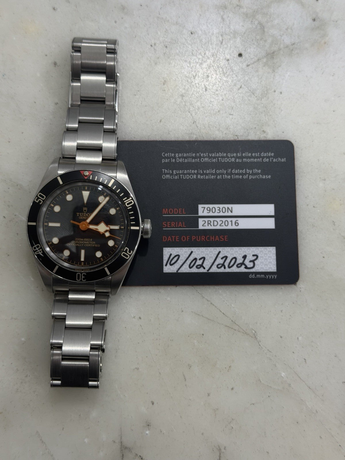 2023 Tudor Black Bay 58 Men's Watch 79030N 39mm Automatic Watch - Papers only